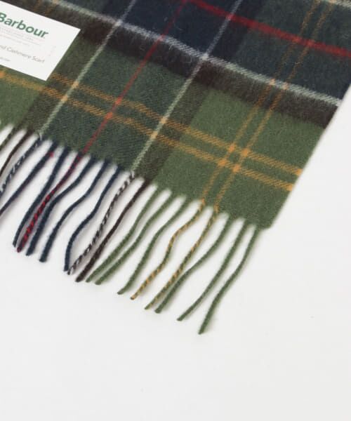 URBAN RESEARCH / アーバンリサーチ マフラー・ショール・スヌード・ストール | Barbour　wool/cash tartan scarf | 詳細3