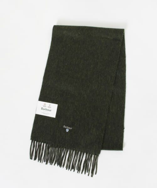 URBAN RESEARCH / アーバンリサーチ マフラー・ショール・スヌード・ストール | Barbour　plain lambswool scarf | 詳細1