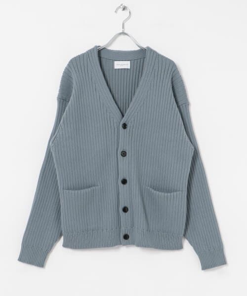 URBAN RESEARCH / アーバンリサーチ カーディガン・ボレロ | COTTON CASHMERE WIDE RIB CARDIGAN | 詳細6