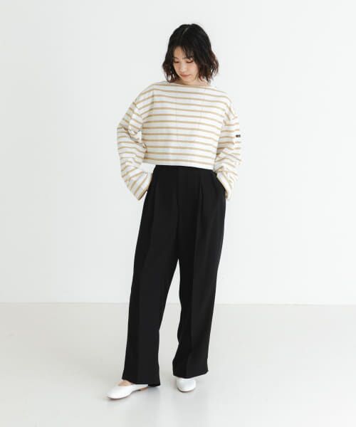 URBAN RESEARCH / アーバンリサーチ Tシャツ | 『WEB/一部店舗限定』『別注』Le minor×UR　Border cropped Tee | 詳細11