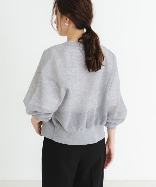 URBAN RESEARCH / アーバンリサーチ カーディガン・ボレロ | new basic　リネン混スポンディッシュニットカーディガン | 詳細13