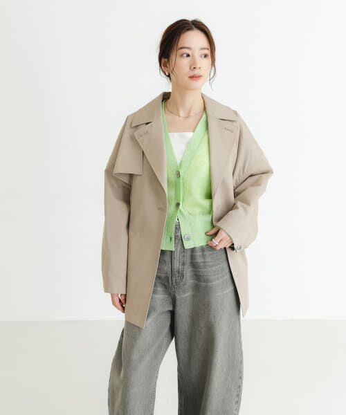 URBAN RESEARCH / アーバンリサーチ カーディガン・ボレロ | new basic　リネン混スポンディッシュニットカーディガン | 詳細28