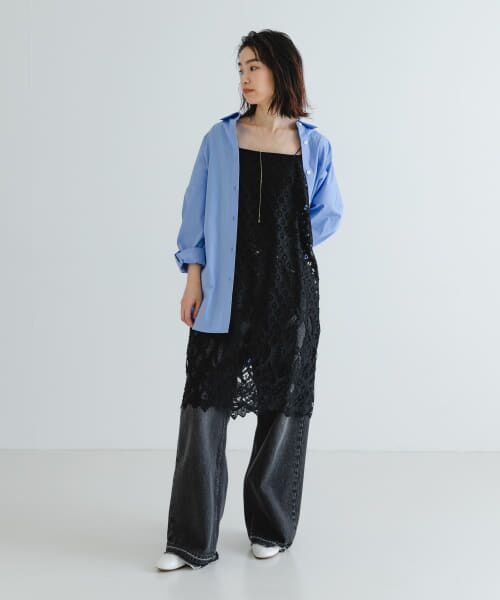 URBAN RESEARCH / アーバンリサーチ ワンピース | インドレースベアキャミワンピース | 詳細5