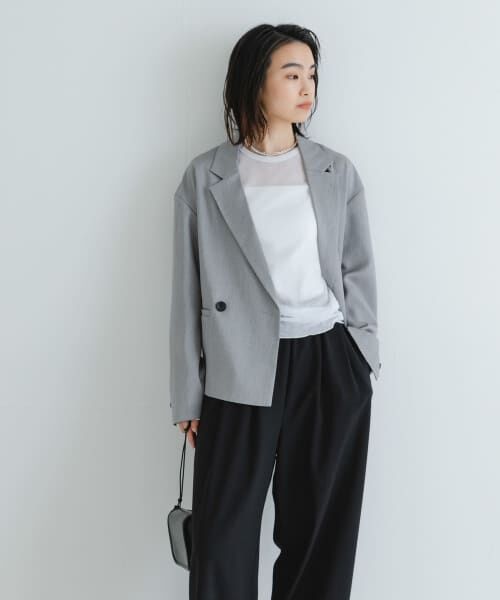 URBAN RESEARCH / アーバンリサーチ その他アウター | 『UVカット/吸水速乾/イージーケア』『UR TECH DRYLUXE』ツイードジャケット | 詳細1
