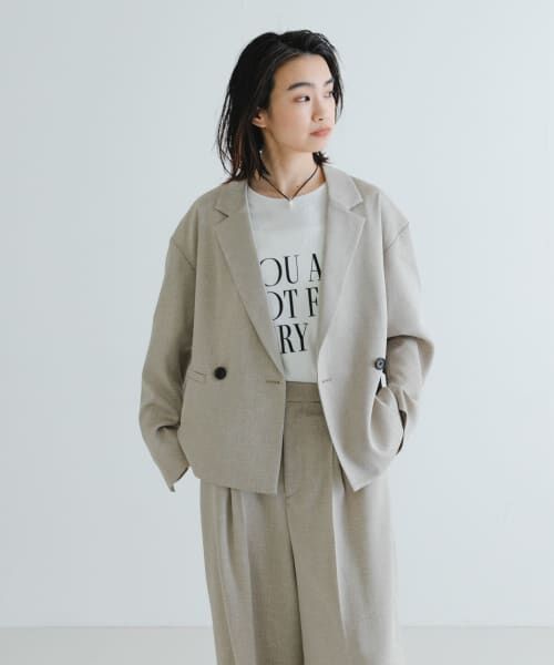 URBAN RESEARCH / アーバンリサーチ その他アウター | 『UVカット/吸水速乾/イージーケア』『UR TECH DRYLUXE』ツイードジャケット | 詳細21