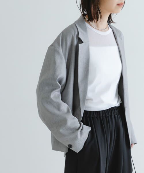 URBAN RESEARCH / アーバンリサーチ その他アウター | 『UVカット/吸水速乾/イージーケア』『UR TECH DRYLUXE』ツイードジャケット | 詳細6