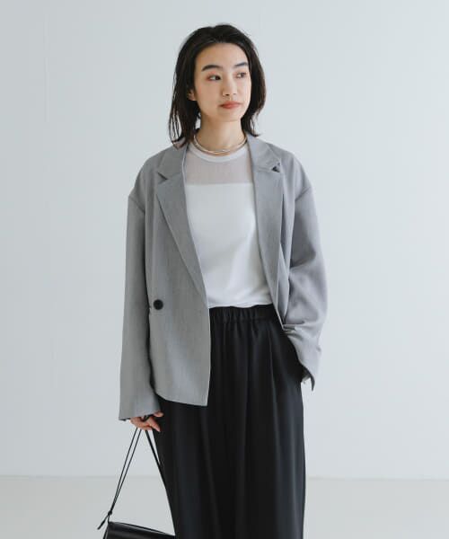URBAN RESEARCH / アーバンリサーチ その他アウター | 『UVカット/吸水速乾/イージーケア』『UR TECH DRYLUXE』ツイードジャケット | 詳細8