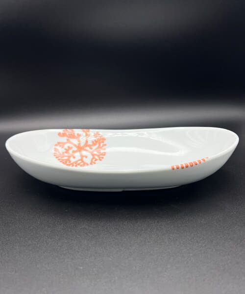 URBAN RESEARCH/アーバンリサーチ 寿芳窯 楕円カレー皿 赤 0 URBAN RESEARCH/アーバンリサーチ 寿芳窯 楕円カレー皿 赤 0