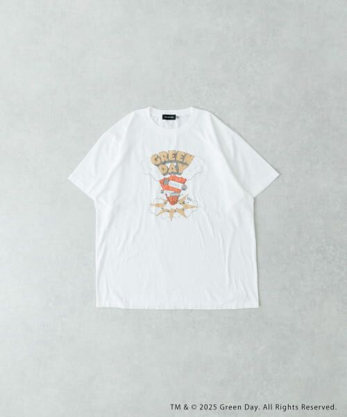 URBAN RESEARCH/アーバンリサーチ GOOD ROCK SPEED GREEN DAY SHORT-SLEEVE T-SHIRTS White L URBAN RESEARCH/アーバンリサーチ GOOD ROCK SPEED GREEN DAY SHORT-SLEEVE T-SHIRTS White L