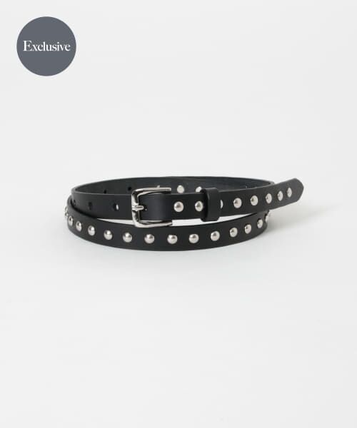 URBAN RESEARCH/アーバンリサーチ 『別注』 MASTER&Co.×URBAN RESEARCH STUDS 18mm BELT 99 BLACK 32 URBAN RESEARCH/アーバンリサーチ 『別注』 MASTER&Co.×URBAN RESEARCH STUDS 18mm BELT 99 BLACK 32