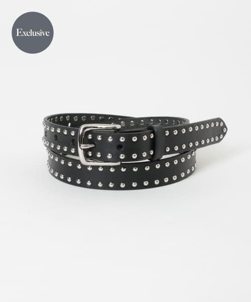 URBAN RESEARCH/アーバンリサーチ 『別注』 MASTER&Co.×URBAN RESEARCH STUDS 24mm BELT 99 BLACK 32 URBAN RESEARCH/アーバンリサーチ 『別注』 MASTER&Co.×URBAN RESEARCH STUDS 24mm BELT 99 BLACK 32