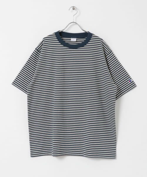 URBAN RESEARCH / アーバンリサーチ Tシャツ | 『別注』Champion×UR　USA Fit BORDER T-shirts | 詳細14