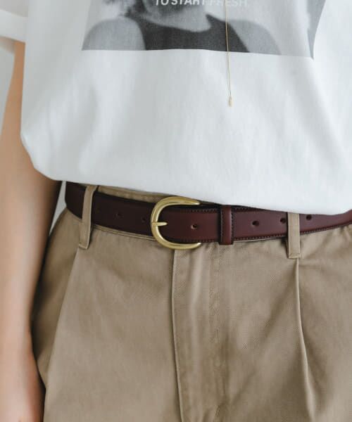 URBAN RESEARCH/アーバンリサーチ 30mm クラシックベルト BROWN FREE URBAN RESEARCH/アーバンリサーチ 30mm クラシックベルト BROWN FREE