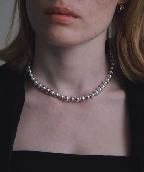 URBAN RESEARCH/アーバンリサーチ decor『デコール』 Hematite8mmBallchoker SILVER - URBAN RESEARCH/アーバンリサーチ decor『デコール』 Hematite8mmBallchoker SILVER -