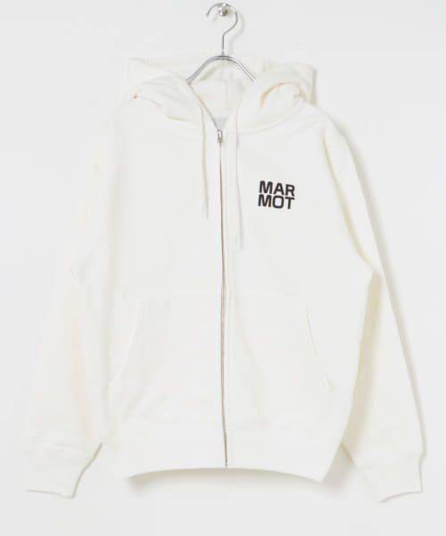 URBAN RESEARCH/アーバンリサーチ MARMOT CAPITAL LOGO ZIP UP HOODIE WHITE S URBAN RESEARCH/アーバンリサーチ MARMOT CAPITAL LOGO ZIP UP HOODIE WHITE S