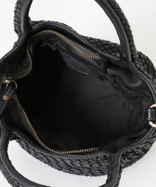 セール】 メッシュ編みレザートートバッグ （ショルダーバッグ