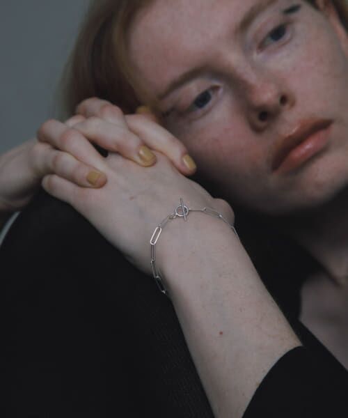 URBAN RESEARCH/アーバンリサーチ decor『デコール』 Hoopchain Bracelet SILVER - URBAN RESEARCH/アーバンリサーチ decor『デコール』 Hoopchain Bracelet SILVER -