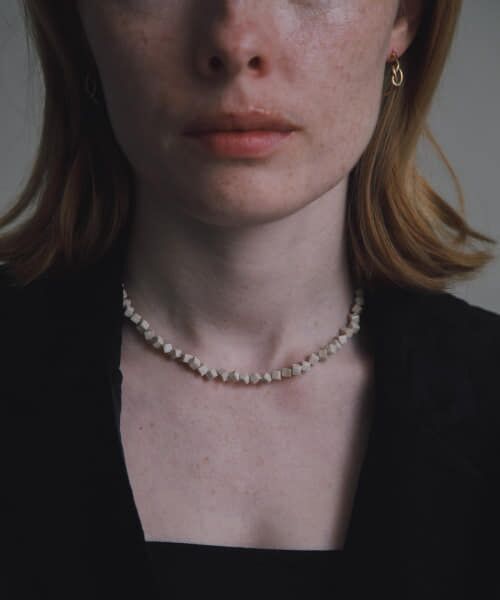 URBAN RESEARCH/アーバンリサーチ decor『デコール』 Riverstone Necklace NATURAL - URBAN RESEARCH/アーバンリサーチ decor『デコール』 Riverstone Necklace NATURAL -