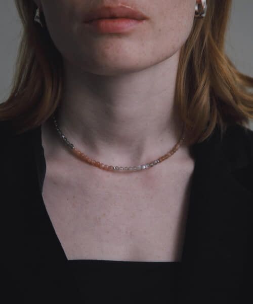 URBAN RESEARCH/アーバンリサーチ decor『デコール』 Moongradation Necklace MULTI - URBAN RESEARCH/アーバンリサーチ decor『デコール』 Moongradation Necklace MULTI -