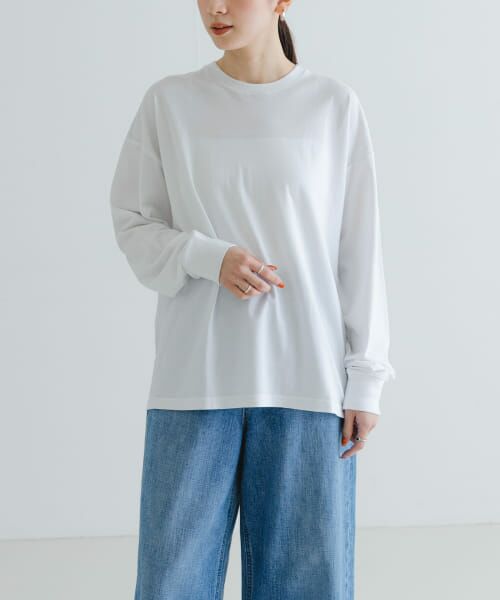 URBAN RESEARCH/アーバンリサーチ コットンロングスリーブカットソー OFF FREE URBAN RESEARCH/アーバンリサーチ コットンロングスリーブカットソー OFF FREE