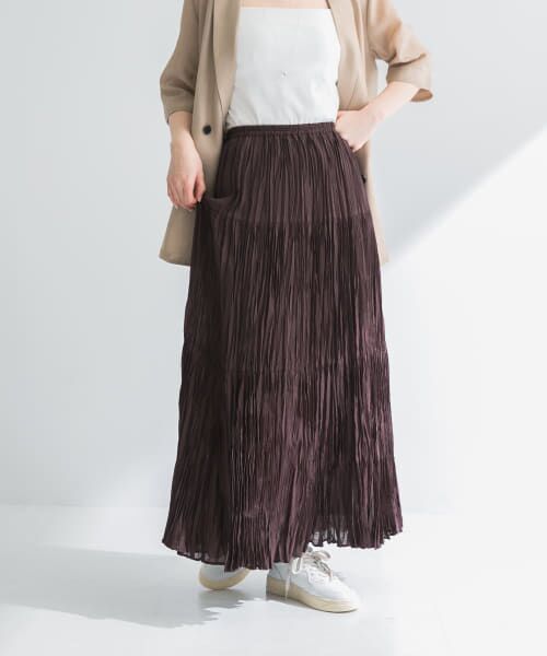 URBAN RESEARCH / アーバンリサーチ スカート | ワッシャープリーツイージースカート | 詳細30