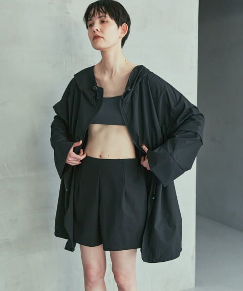 URBAN RESEARCH/アーバンリサーチ Swim URBAN RESEARCH スイム2WAYラッシュガードパーカー BLACK FREE URBAN RESEARCH/アーバンリサーチ Swim URBAN RESEARCH スイム2WAYラッシュガードパーカー BLACK FREE