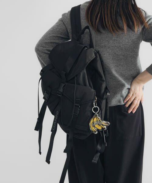 GANNI Recycled Tech Backpack （リュック・バックパック