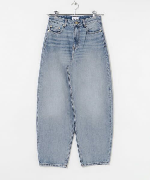 URBAN RESEARCH/アーバンリサーチ GANNI Rigid Denim Stary Light Blue 27 URBAN RESEARCH/アーバンリサーチ GANNI Rigid Denim Stary Light Blue 27