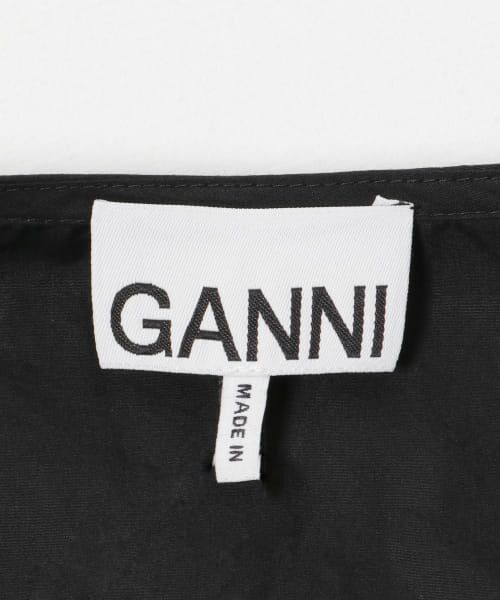 URBAN RESEARCH / アーバンリサーチ ワンピース | GANNI　Cotton Poplin Mini Dress | 詳細13