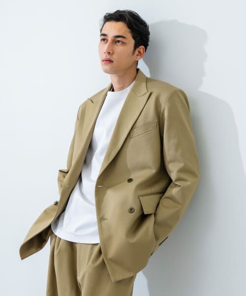 URBAN RESEARCH/アーバンリサーチ GGG Double Tailored Jacket BEIGE M URBAN RESEARCH/アーバンリサーチ GGG Double Tailored Jacket BEIGE M