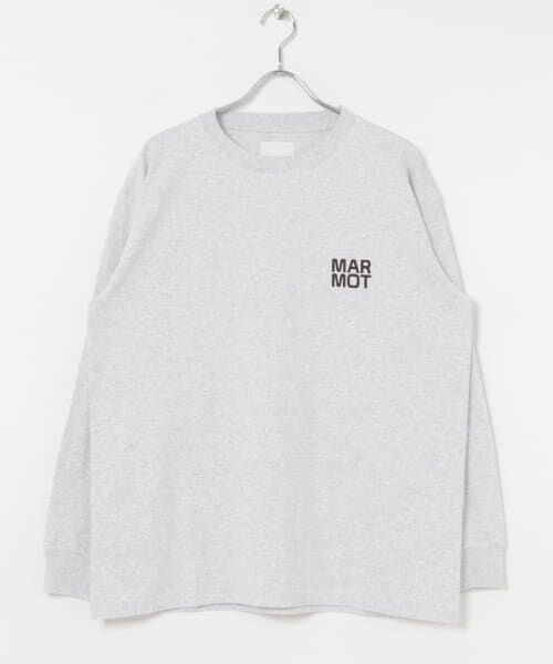 URBAN RESEARCH/アーバンリサーチ MARMOT CAPITAL LOGO LONG-SLEEVE GRAY XL URBAN RESEARCH/アーバンリサーチ MARMOT CAPITAL LOGO LONG-SLEEVE GRAY XL