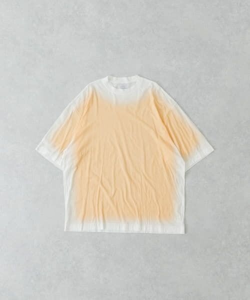 URBAN RESEARCH/アーバンリサーチ GGG Fade Print Crew-Neck Short-Sleeve T-shirts WHTxECR M URBAN RESEARCH/アーバンリサーチ GGG Fade Print Crew-Neck Short-Sleeve T-shirts WHTxECR M