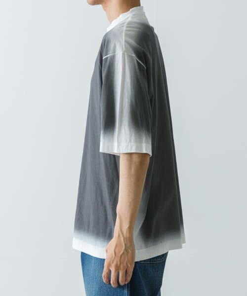 セール】 GGG Fade Print Crew-Neck Short-Sleeve T-shirts （T
