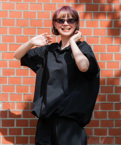 Wide dad SHADE TECH ポロシャツ　サイズ1 URBAN RESEARCH｜SHADE TECH ポロシャツ | Rakuten Fashion(楽天