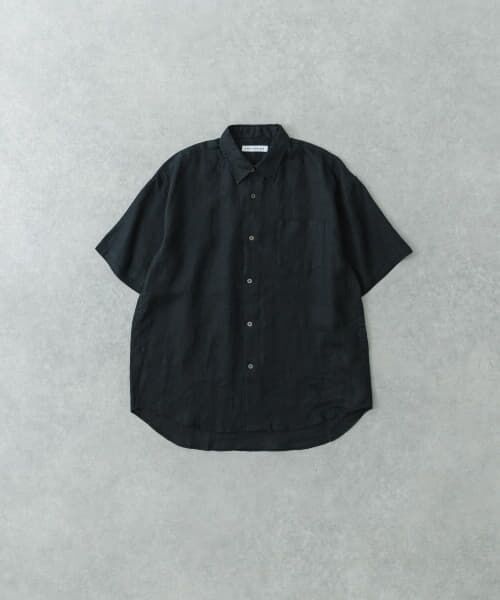 URBAN RESEARCH/アーバンリサーチ LINEN SHORT-SLEEVE SHIRTS D.NAVY S URBAN RESEARCH/アーバンリサーチ LINEN SHORT-SLEEVE SHIRTS D.NAVY S