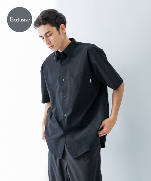 URBAN RESEARCH/アーバンリサーチ 『別注』THOUSAND MILE×UR WASHER CODE SHIRTS BLACK M URBAN RESEARCH/アーバンリサーチ 『別注』THOUSAND MILE×UR WASHER CODE SHIRTS BLACK M