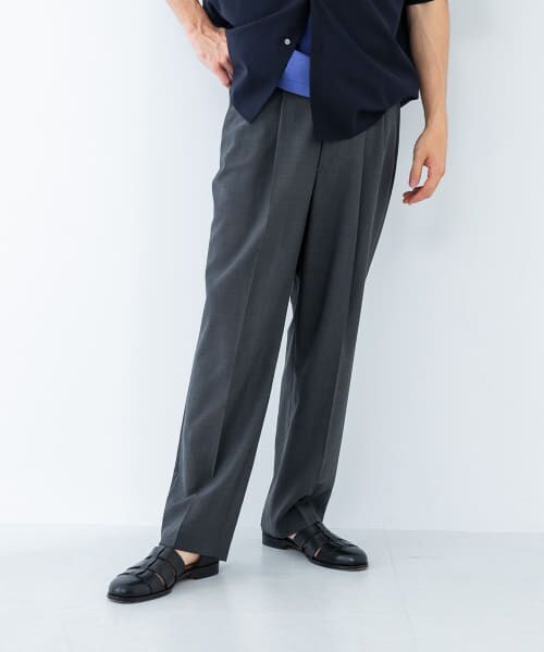 URBAN RESEARCH/アーバンリサーチ ウォッシャブルウールサイロフィルスラックス CHARCOAL XL URBAN RESEARCH/アーバンリサーチ ウォッシャブルウールサイロフィルスラックス CHARCOAL XL