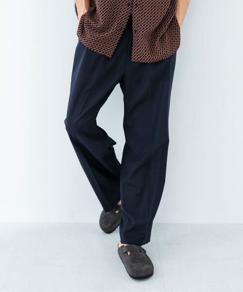 URBAN RESEARCH/アーバンリサーチ ウォッシャブルウールサイロフィルスラックス NAVY M URBAN RESEARCH/アーバンリサーチ ウォッシャブルウールサイロフィルスラックス NAVY M