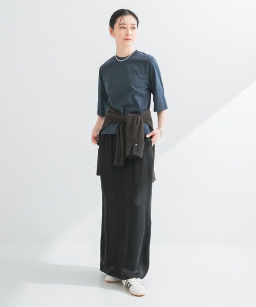 110yusho様♡専用 セール】 スーピマコットンハーフスリーブカットソー （Tシャツ
