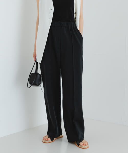 URBAN RESEARCH/アーバンリサーチ new basic センターシームカットパンツ BLACK FREE URBAN RESEARCH/アーバンリサーチ new basic センターシームカットパンツ BLACK FREE