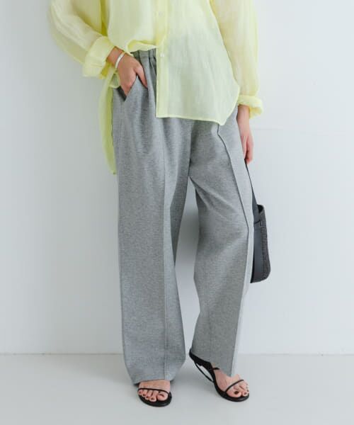 URBAN RESEARCH/アーバンリサーチ new basic センターシームカットパンツ TOP GRAY FREE URBAN RESEARCH/アーバンリサーチ new basic センターシームカットパンツ TOP GRAY FREE