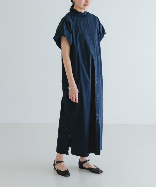 URBAN RESEARCH/アーバンリサーチ スタンドカラーワンピース NAVY FREE URBAN RESEARCH/アーバンリサーチ スタンドカラーワンピース NAVY FREE