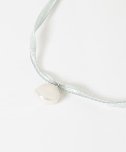 URBAN RESEARCH/アーバンリサーチ LES BON BON liberty pearl necklace green - URBAN RESEARCH/アーバンリサーチ LES BON BON liberty pearl necklace green -