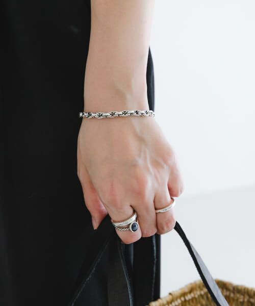 URBAN RESEARCH/アーバンリサーチ PHILIPPE AUDIBERT Elyane bracelet SILVER - URBAN RESEARCH/アーバンリサーチ PHILIPPE AUDIBERT Elyane bracelet SILVER -