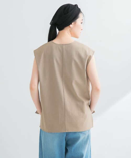 URBAN RESEARCH / アーバンリサーチ リネンコットンVネックニットベスト リネンコットンVネックニットベスト[URA5-22T030]｜URBAN