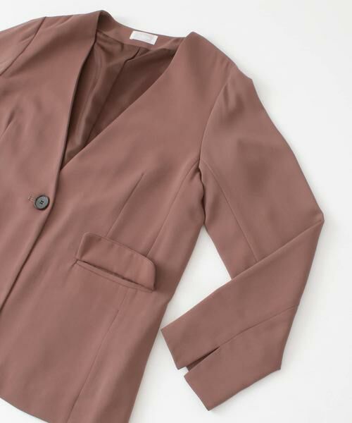 URBAN RESEARCH / アーバンリサーチ テーラードジャケット | LA MAISON　ノーカラージャケット | 詳細2