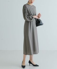 URBAN RESEARCH / アーバンリサーチ ドレス | LA MAISON　ギャザースリーブワンピース