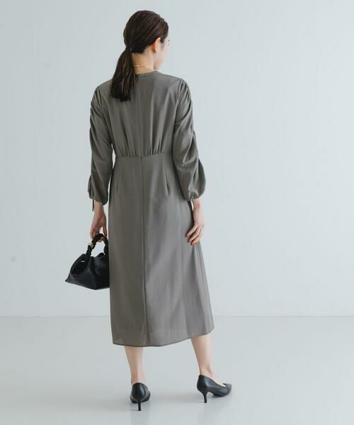 URBAN RESEARCH / アーバンリサーチ ドレス | LA MAISON　ギャザースリーブワンピース | 詳細7