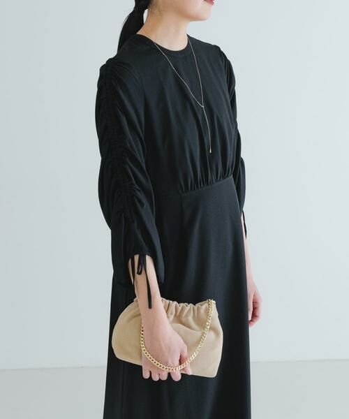 URBAN RESEARCH / アーバンリサーチ ドレス | LA MAISON　ギャザースリーブワンピース | 詳細10