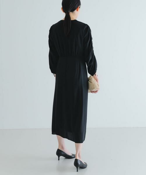 URBAN RESEARCH / アーバンリサーチ ドレス | LA MAISON　ギャザースリーブワンピース | 詳細12